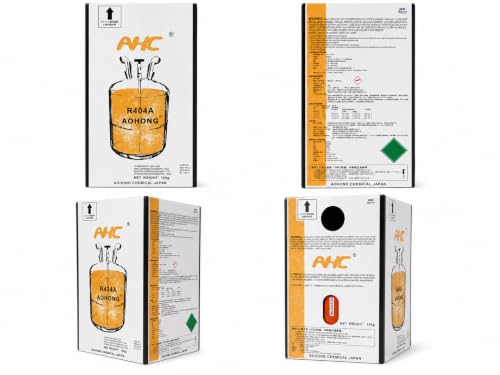 R404A 冷媒ガス AOHONG 10kg NRC容器 バルブ1/4 業務用冷凍冷蔵機器用 1