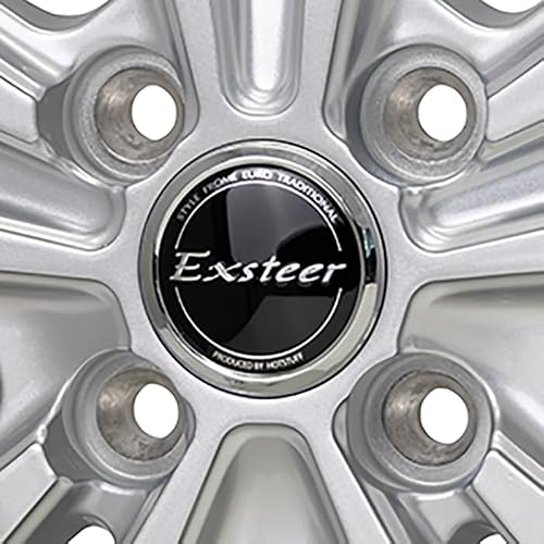 アルミホイール 15インチ 4本セット 軽自動車 15×4.5J +45 100 4H ホットスタッフ エクスター ST シルバーの特徴・詳細 画像