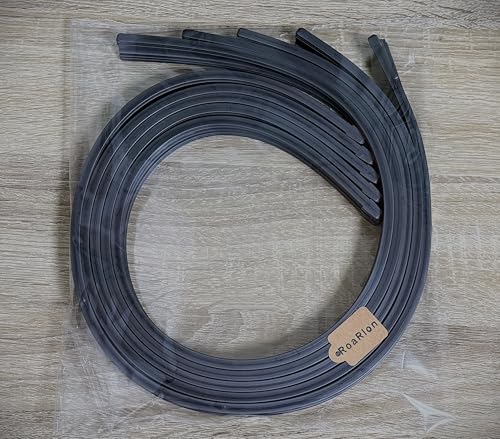 RoaRion 汎用 ワイパー替えゴム 10本セット 撥水 ガラス拭き取り対応 柔軟性 ワイパー ラバーゴム 幅6mm (700mm)の特徴・詳細 画像