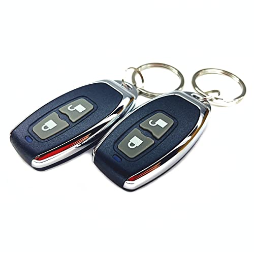Officek 12V キーレス エントリー システム キット ダミーセキュリティ LED付き アンサーバック 機能 オリジナル配線説明書 (T231)の外観・全体像 画像