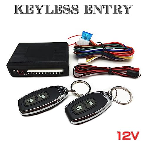 Officek 12V キーレス エントリー システム キット ダミーセキュリティ LED付き アンサーバック 機能 オリジナル配線説明書 (T231)の詳細・まとめ 画像