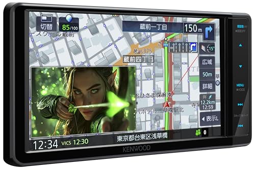 ケンウッド 彩速ナビ 7インチ ワイド MDV-L613W 安心の日本製 CD録音機能搭載 DVD再生 4か国語切替 ハイレゾ対応 KENWOODの詳細・まとめ 画像